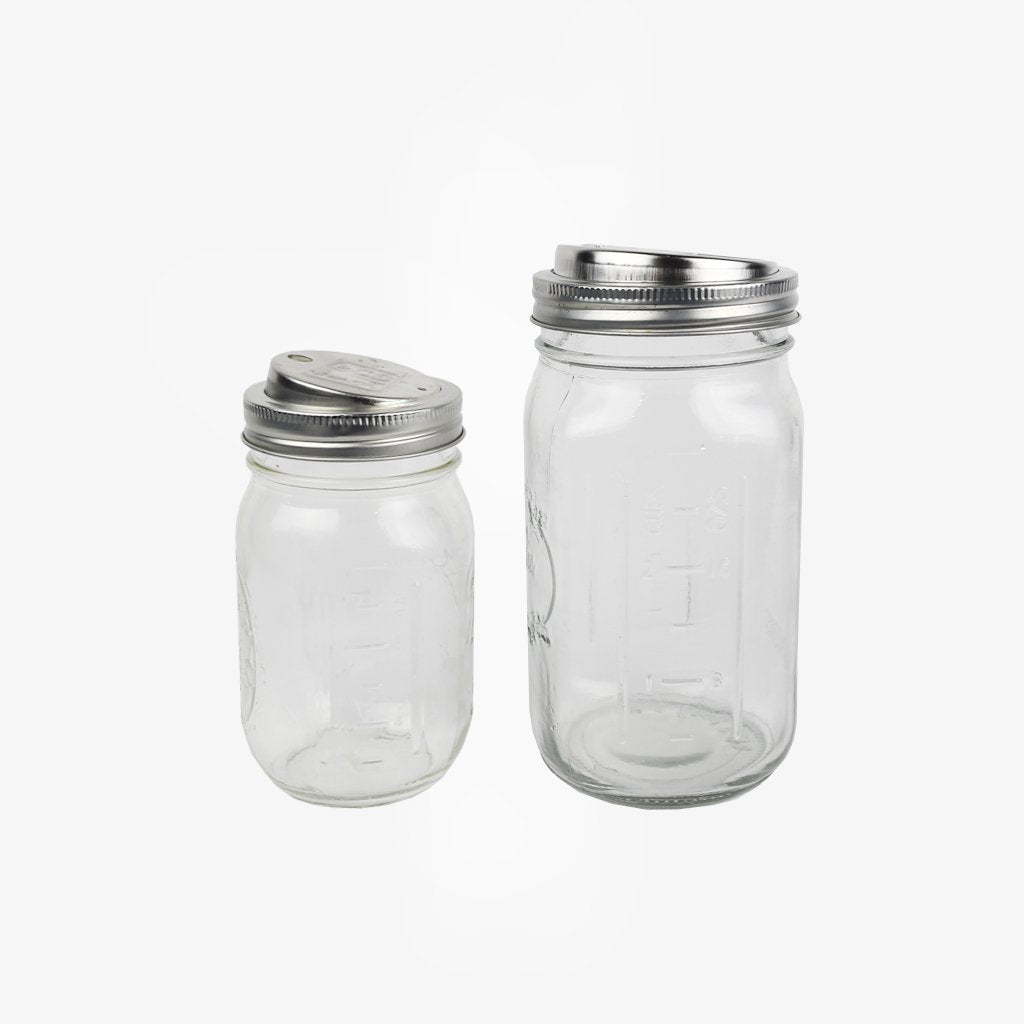 Stainless Steel Drinking Jar Lid