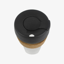 Load image into Gallery viewer, Glass and Cork Reusable Beverage Cup