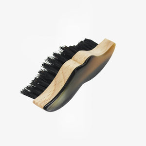 Horn &amp; Beechwood Beard and Mustache Brush