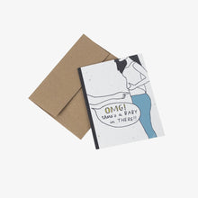 Load image into Gallery viewer, Plantable Greeting Card: Baby in There