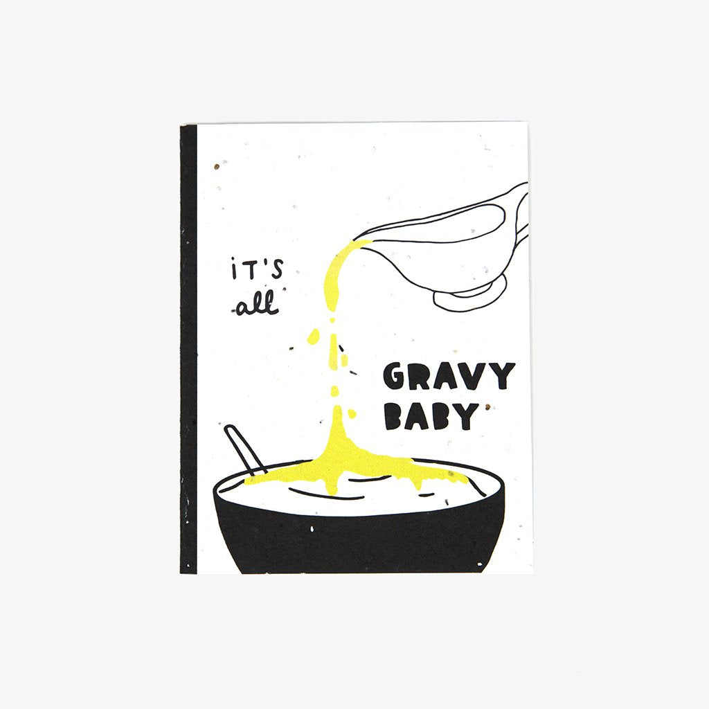 Plantable Greeting Card: Gravy Baby