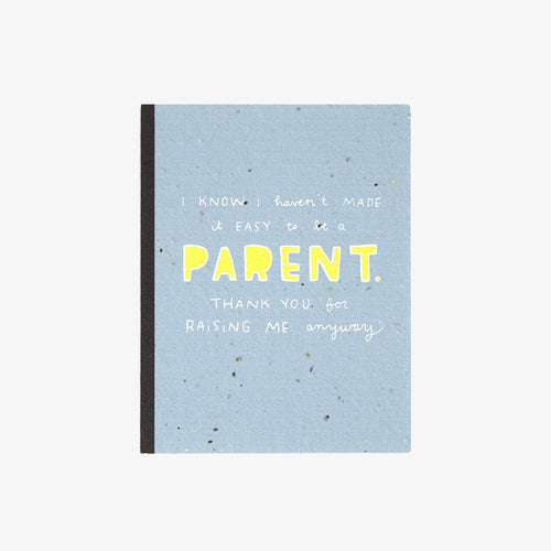 Plantable Greeting Card: Raising Me