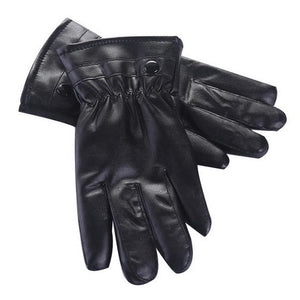 Lined Gloves elastic Gloves One Warm Fashion Driving Screen Winter fit most Warm Touch Black good size people Solid