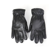 Load image into Gallery viewer, Lined Gloves elastic Gloves One Warm Fashion Driving Screen Winter fit most Warm Touch Black good size people Solid