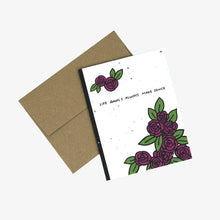 Load image into Gallery viewer, Plantable Greeting Card: Life Doesn&#39;t Always Make Sense