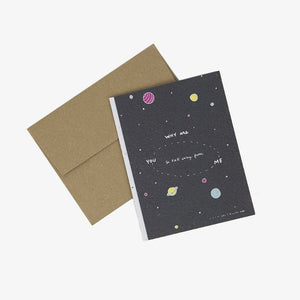 Plantable Greeting Card: Why So Far