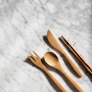 Reusable Bamboo Cutlery Set